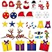 SHJACOB Felt Christmas Tree,DIY Christmas Tree with 30 Pcs Detachable Ornaments