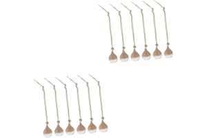 Healifty 12 Pcs Aromatherapy Bottles Hanging Ornaments Accesorios Para El Auto Terrarium Decor Car Aromatic