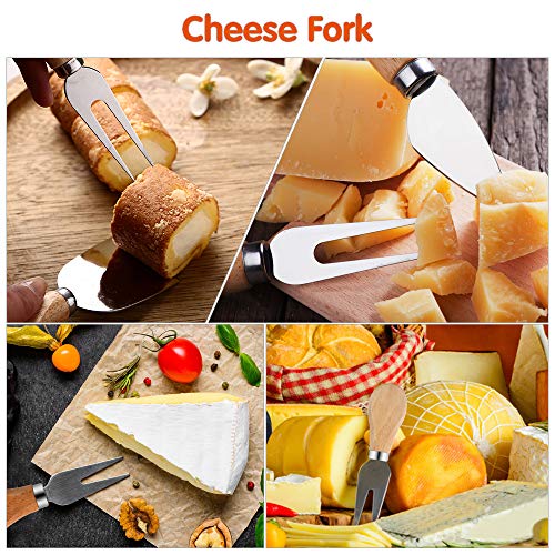 4 Freehawk+3+Piece+Cheese+Stainless+Spreader
