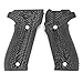 Cool Hand Grips Compatible with Sig Sauer P226, Sunburst Texture, Gray/Black G10, 226-J6-5