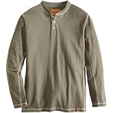 Venado Henley Long Sleeve Shirts for Men - Mens Henley with Flex Material
