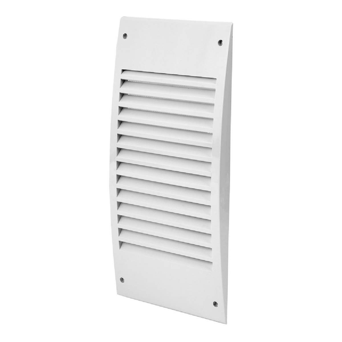 140x300mm / 5.5x12 inch Air Vent Cover - Ventilation Grille with Flyscreen - ABS Plastic White