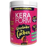 Skafe - Linha Keraform (Multifuncional) - Creme Revelador de Cachos 1 Kg - (Keraform (Multifuncional) Collection - Curl Reveal Cream Net 32.27 Oz)
