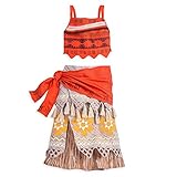 Disney Moana Costume Kids Size 5/6 Multi