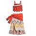Disney Moana Costume Kids Size 5/6 Multi