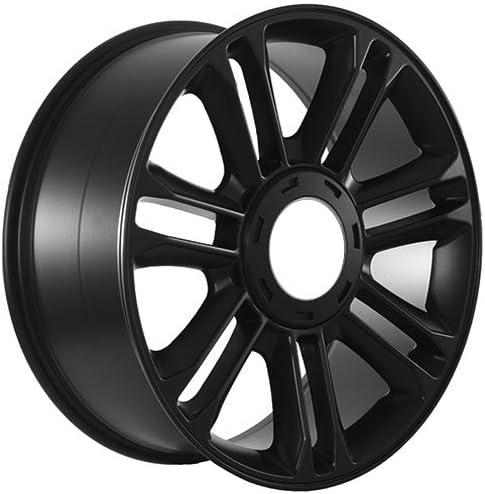 24" Wheels for Cadillac Escalade Yukon Set of Four Black Rims Included