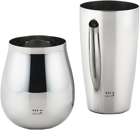 Amazon ヨシカワ 日本製 タンブラー 2個セット ワインタンブラー430ml ビアタンブラー400ml 磨き屋シンジケート Yj2259 タンブラーグラス オンライン通販