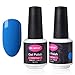 CLAVUZ Soak Off UV LED Gel Polish Nail Lacquer Salon Art Manicure Varnish 8ml Magic Blue Series 011