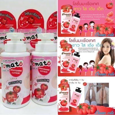 Tomato Lotion Ocean Vite Contains high Lycopene 320 ml. by LITTLE BEE 2017