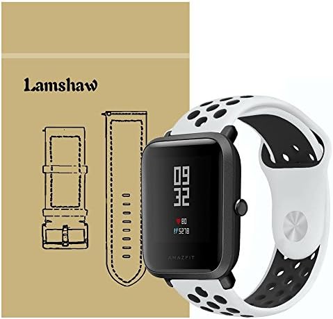 Ceston Sport Silicone Classic Replacement Strap For Xiaomi Amazfit Bip