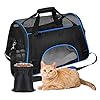 YOUTHINK Transporttasche für Haustiere Faltbar Hundedecke wasserdichte Airline-zugelassene Tragbare Outdoo Reisetaschen, Oxford Gewebe Größe 19.5×11.5×11.5 Inches für Katzen Hunde