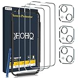 QHOHQ 3 Pack Screen Protector for iPhone 14 Plus