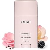 OUAI Aluminum Free Deodorant - Women's Deodorant with 24-Hour Odor Control & Invisible Application - Enriched with Notes of Rose, Berry, Lychee & Pink Peppercorn - Melrose Place (2.5 oz)