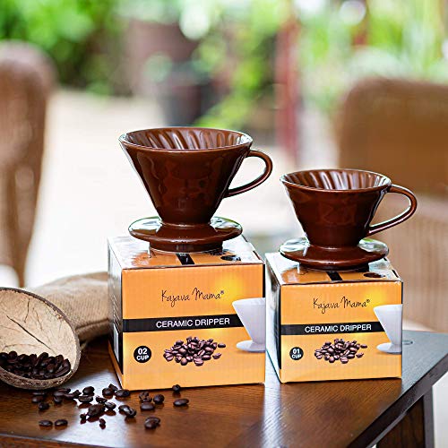 Kajava Mama Pour Over Coffee Dripper Ceramic Slow Brewing Accessories