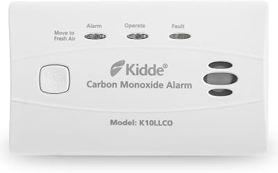Kidde 10LLCO Ten Year Life Carbon Monoxide Alarm Sealed Battery