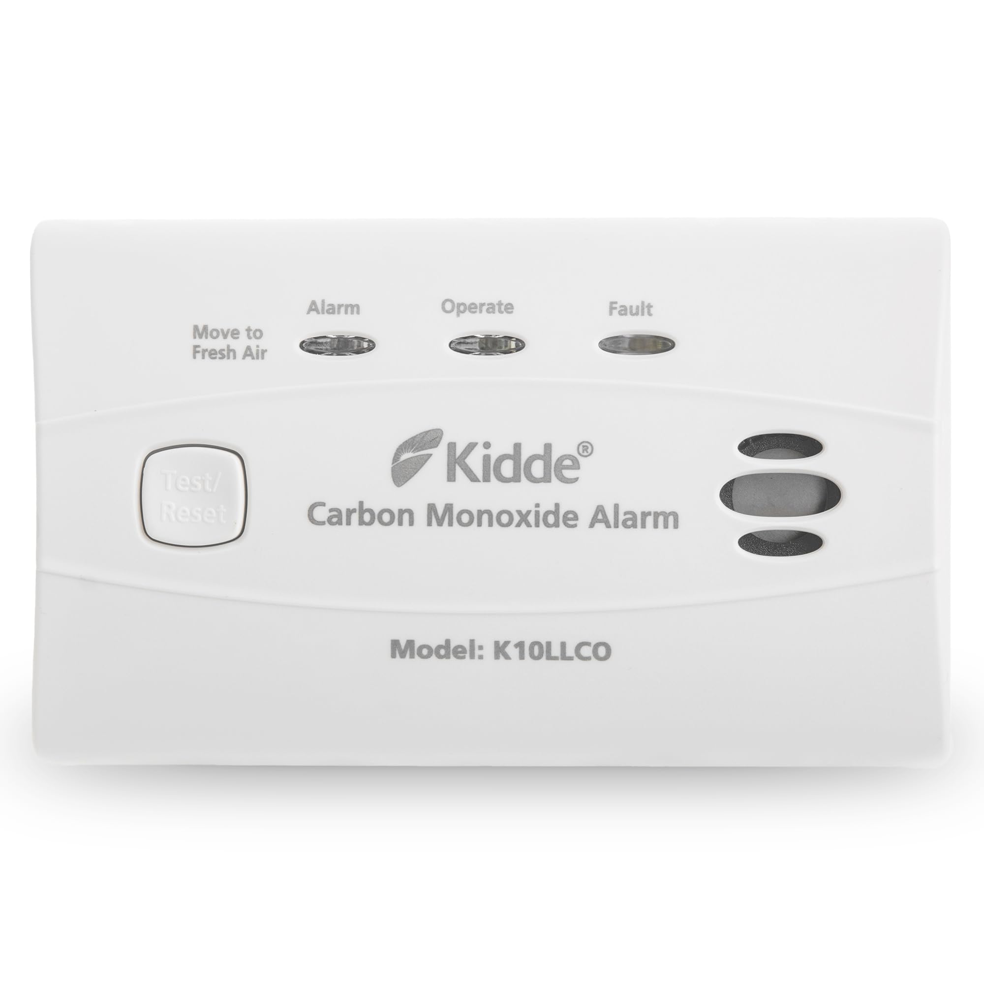 Kidde 10LLCO Ten Year Life Carbon Monoxide Alarm with Sealed Longlife Battery