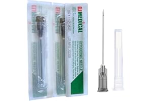 Elimedical Disposable Needle for Animal, Pet and Industrial Dispensing, 22G x 1 1/2", 100pcs/box NDL2238