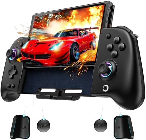 Amazon.com: Dobe TNS-1125 Black&White Switch Controller for