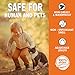 TUZIK Flea and Tick Treatment for Cats - Flea and Tick Prevention for Cats - 12 Months Flea Protection for Cats - Waterproof, Adjustable, Hypoallergenic with Natural Essential Oils