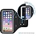 LOVPHONE iPhone 13 Mini/iPhone 12 Mini/iPhone 11 Pro/iPhone X/XS Armband,Sport Running Exercise Gym Case with Key Holder & Card Slot,Fingerprint Sensor Access Supported and Sweat-Proof (Gray)