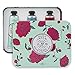La Chatelaine 20% Shea Butter Hand Cream Travel Size Tin Gift Set (Aqua & Eggplant)