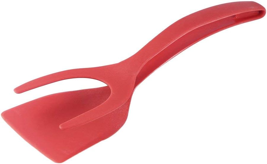Ouken Silicone Egg Spatula 2 IN 1 Grip and Flip Spatula Home Kitchen