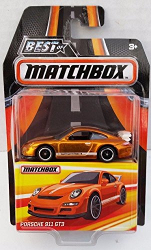 PORSCHE 911 GT3 COPPER BEST OF MATCHBOX RUBBER TIRES RR 2016