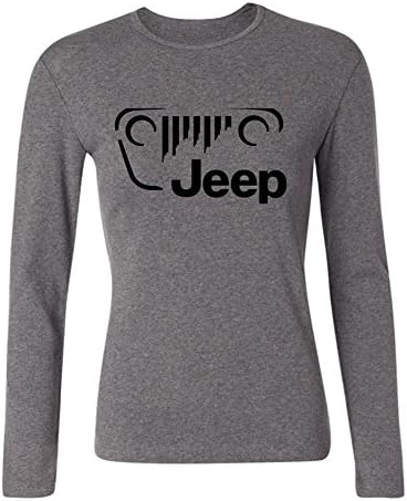 YHShirt Women's Jeep Logo Long Sleeve T-Shirt