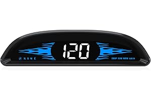 LIIIYUAN GPS Speedometer G2 ，Mph Digital Speedometer for Car with Speed Warning, Fatigue Driving Warning, Heads up Display for Cars Compatible with All Car
