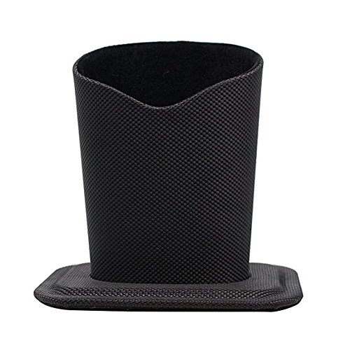 VIEEL Eyeglasses Holder & Stand Case, Plush Lined Household Magnetic Holder Protective Anti-Scratch Dustproof Stand Case for Eyeglass and Sunglasses (Black) - Thumbnail 7