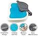 Orthopedic Gel Comfort Memory Foam Seat Cushion, Office Chair Wheelchairs and Car Gel Seat Pads, for Coccyx Lower Back Support, to Relieve Back & Tailbone Pain and Sciatica (Grey)