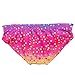 PGXT Girl's 3pcs Mermaid Tail Rainbow Princess Bikini Swimsuit Swimwear Blue 130CM