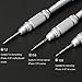 Screwdriver Set for iPhone, Star Triwing Screwdriver Pentalobe P2 Philips PH000 for iPhone Xs XS Max XR X 8 7 7Plus 6Plus 6S 6 SE iPod iTouch iWatch (iPhone Screwdrivers)