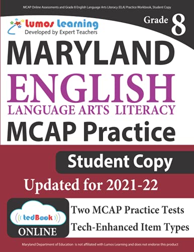 MCAP Online Assessments and Grade 8 English Language Arts Literacy (ELA ...