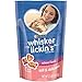 4-Pack Purina Whisker Lickin's Soft and Delicious Salmon Flavor Chewy Moist Cat Treats 2.5 Oz Bags 