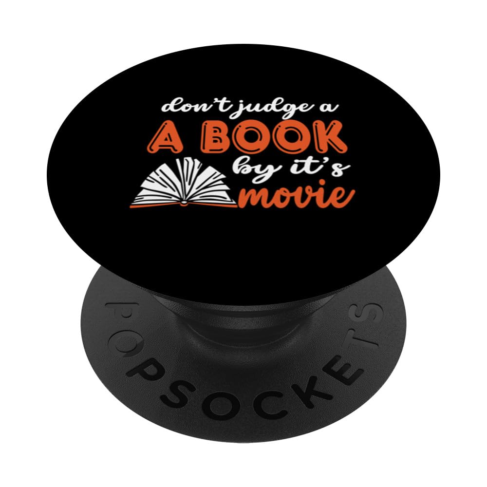 Don't Judge A Book By It's Movie PopSockets Swappable PopGrip