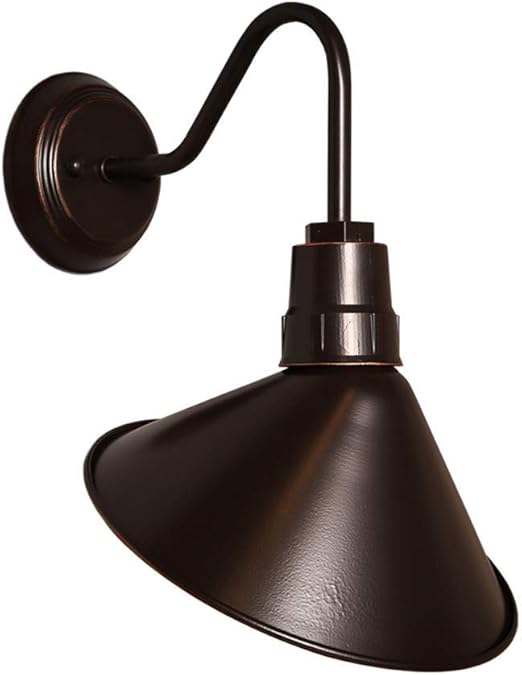 Erosb Aplique De Pared Estilo De Casa Rural Granero Con Pantalla