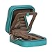 Mele & Co. 0062640 Josette Faux Leather Travel Jewelry Case Turquoise