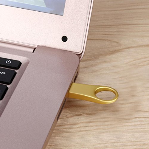 Sunfei USB 2.0 Flash Gold Drive Memory Stick Storage Disk Digital U Disk (16GB) - Thumbnail 5