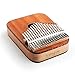 Vangoa 17 keys Kalimba Thumb Piano kit with Tuning Hammer, Cloth Bag, Pick Up, Stickers