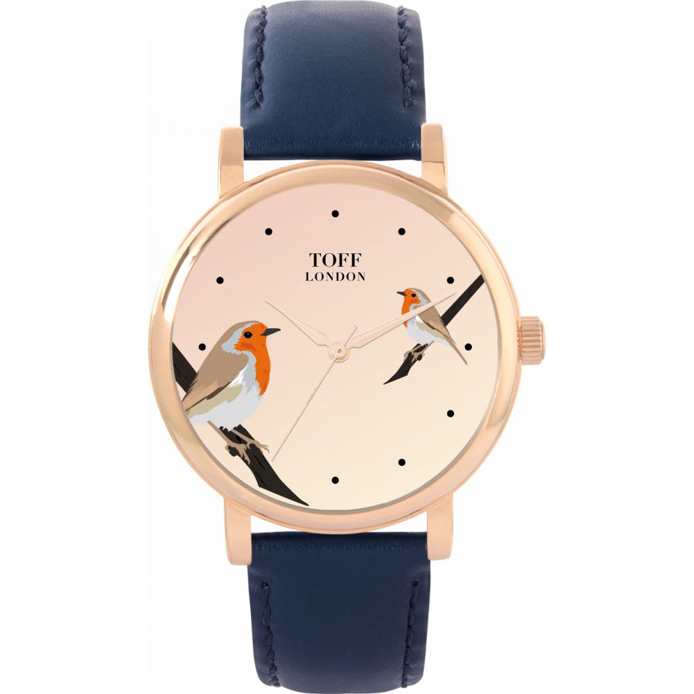 Toff London Ladies Robins Bird Watch