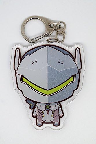 ORRIPOT Overwatch Keychain, Best Gifts for Friends and Kids (Kids-Genji)