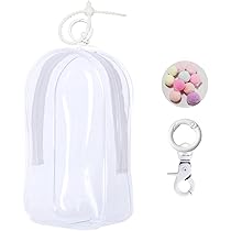めておら メルト・ダ・テンシ Spring ケース カラビナ Amazon.com: Zurtoki 2 PCS Clear Keychain Pouch for Mini Doll