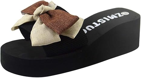 wedge slippers amazon