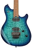 EVH Wolfgang Standard QM Electric Guitar - Chlorine