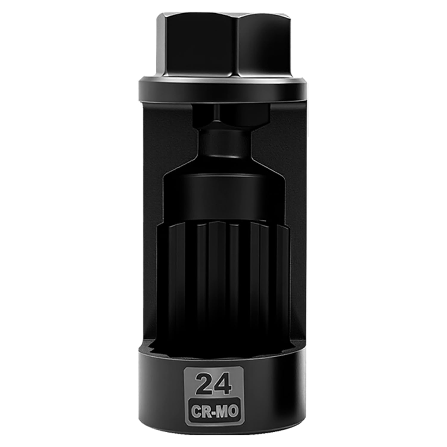 ZKTOOL Suspension Strut Nut Socket Tool (24mm/12PT) VM #:3353, 1/2" DR. x 24mm, 12PT — image 1