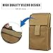 Kosibate Molle Shotgun Shell Holder Pouch, Tactical 25 Rounds Reload Ammo Mag Bag,Quick Access Shotshell Carrier for 12G 20G