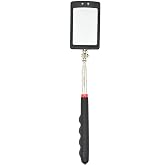 Optional life Telescoping LED Lighted Flexible Inspection Mirror 360 Swivel for Extra Viewing