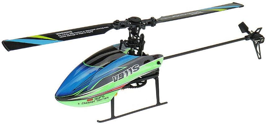 Yiwa WLtoys V911S 2.4G 4CH 6-Aixs Gyro Flybarless RC Helicopter BNF Kids