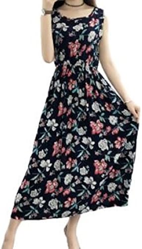 ［ニブンノイチスタイル］ 1/2style 花柄 ノースリーブ 綺麗め マキシ ロング ワンピース レディース